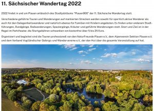 Sächsischer Wandertag 2022